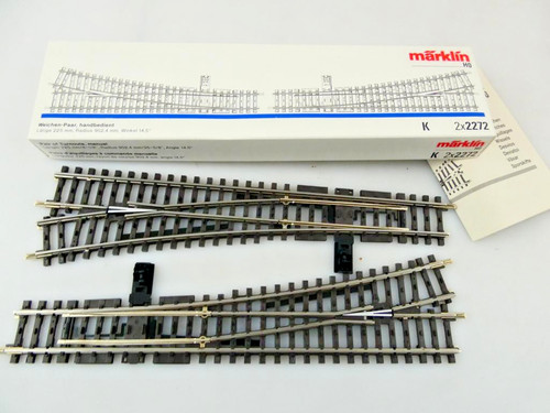 Märklin 2272 2x weiche - 2272,