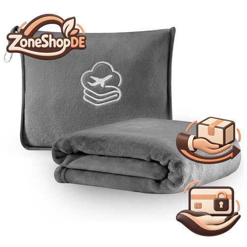 Reisedecke weiche in 1 - reisedecke,, 2-in-1