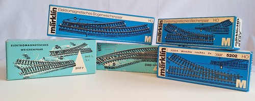 Märklin gleis weichen - märklin, paare