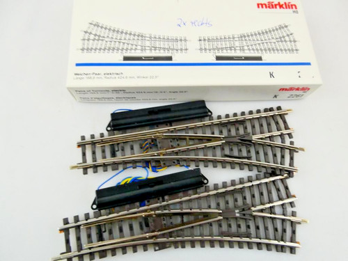 Märklin 2263 2x weiche - –,