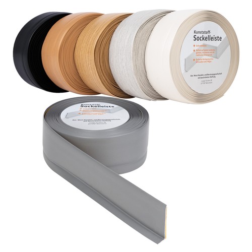 Weichsockelleiste pvc 50x15mm - weichsockelleiste,