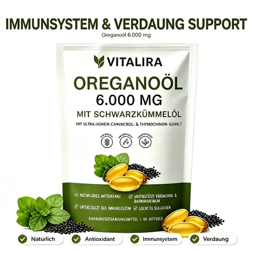 Vitalira oregano öl - vitalira, oregano‑Öl