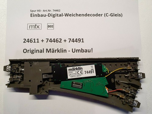 Märklin 24611 weiche - weiche, links